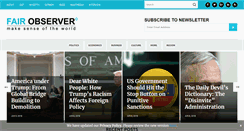 Desktop Screenshot of fairobserver.com